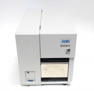 CAB Gemini 2 Etikettendrucker Labeldrucker seriell gebraucht