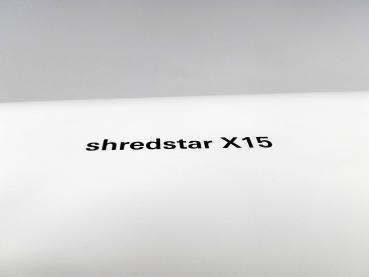 HSM shredstar X15 Aktenvernichter Papierschredder gebraucht