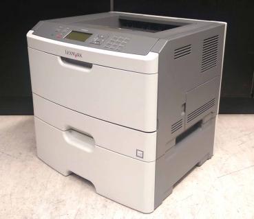 Lexmark E460dn E460dtn Laserdrucker sw inkl Zusatzfach gebraucht