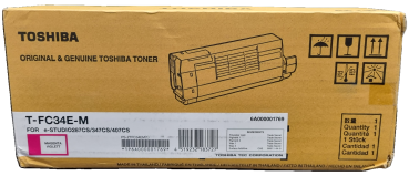 Toshiba T-FC34E-M 6A000001769 Toner magenta E-Studio287CS, E-Studio407CS neu