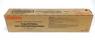 UTAX 654510016 original Toner gelb für CDC1945 1950 4504i 5505ci neu