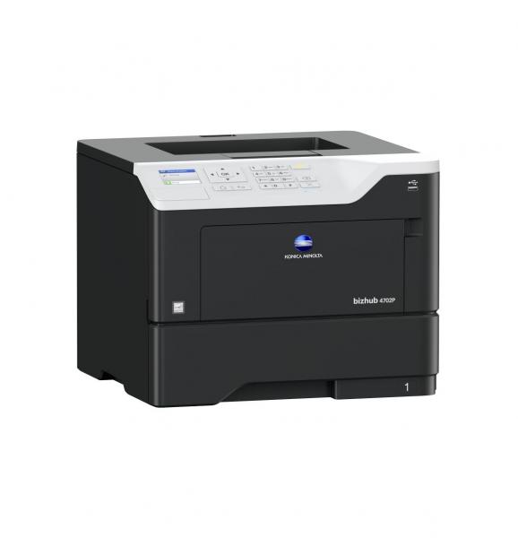 Konica Minolta Bizhub 4702P Laserdrucker SW - 900 gedr. Seiten