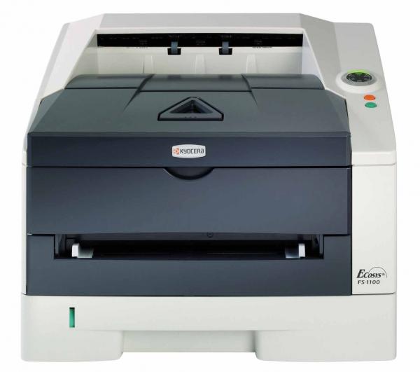 Kyocera FS-1100 FS1100 Laserdrucker SW bis DIN A4 gebraucht - 28.000 gedr.Seiten