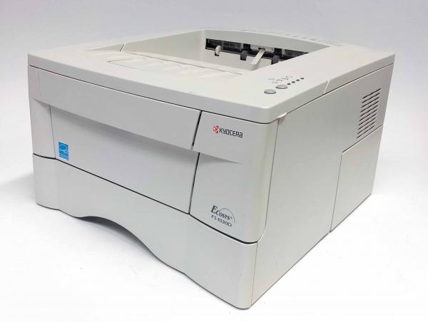 Kyocera FS-1030DN Schwarz-Weiß Netzwerk-Laserdrucker mit integriertem Druckserver und Duplexeinheit 