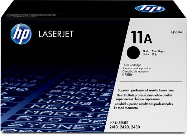 HP Q6511A Toner schwarz original für HP LaserJet 2410, 2420, 2430 neu