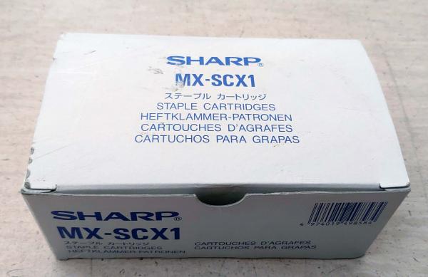 Sharp MX-SCX1 Heftklammern 2x 5.000 NEU