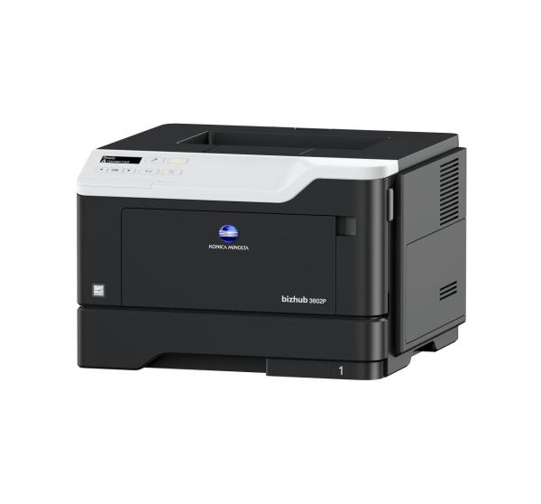 Konica Minolta Bizhub 3602P Laserdrucker SW gebraucht - erst 9.500 gedr. Seiten