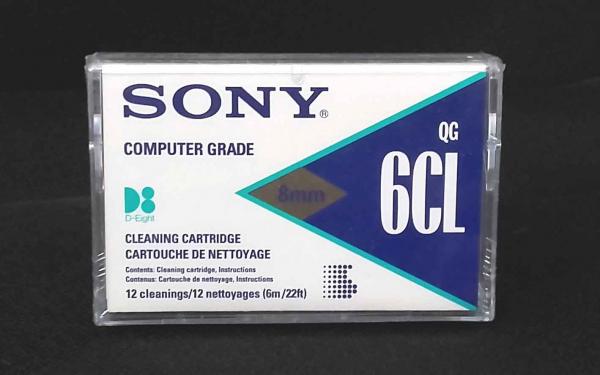 SONY QG6CL Cleaning Cartridge 8mm neu ovp